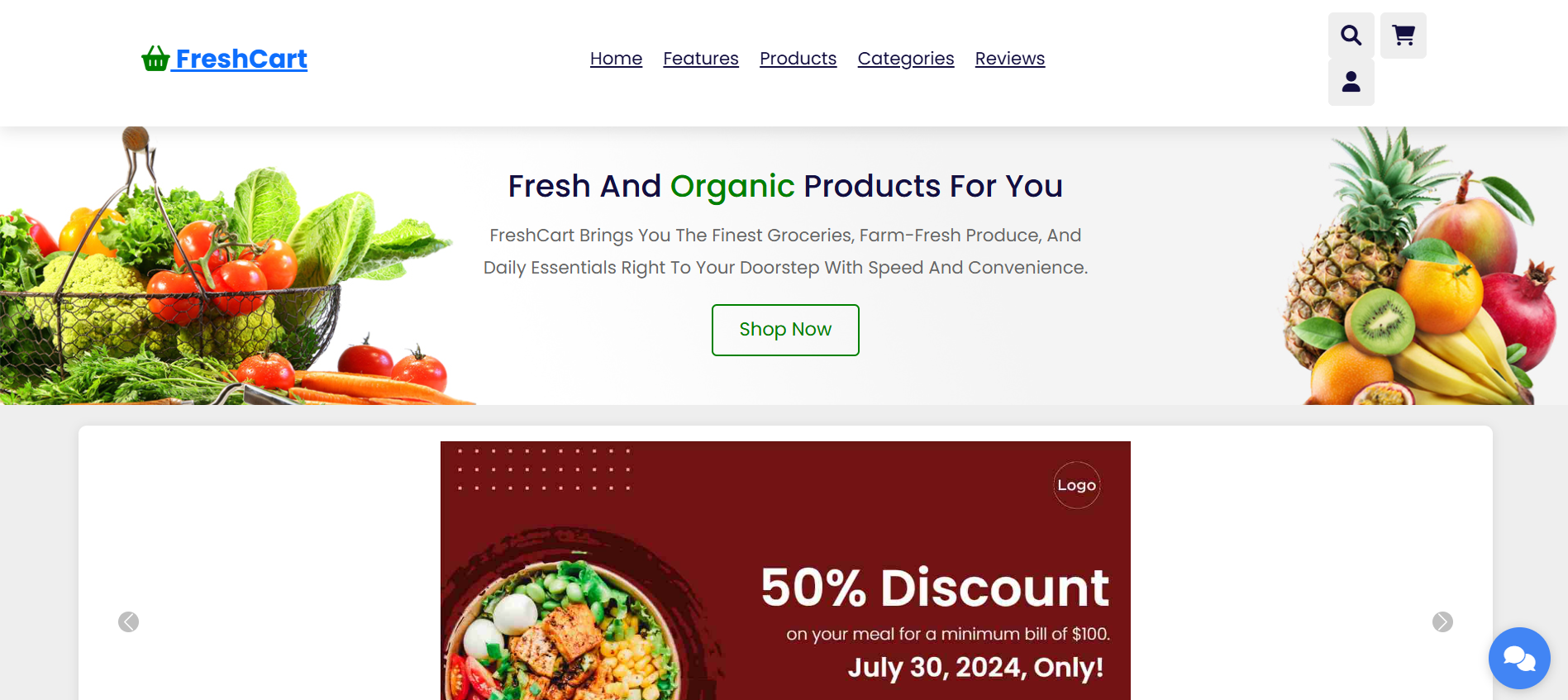 Freshcart Ecommerce